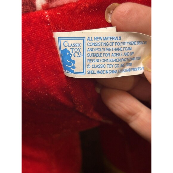 Santa Claus Stuffed Plush Doll Classic Toy Co Size 33" H by 14" - Picture 9 of 12